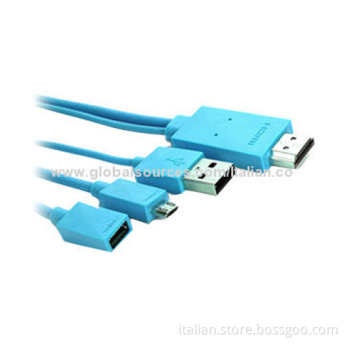 MHL Cables for S2, S3, S4, Note 2, Many Colors Available
